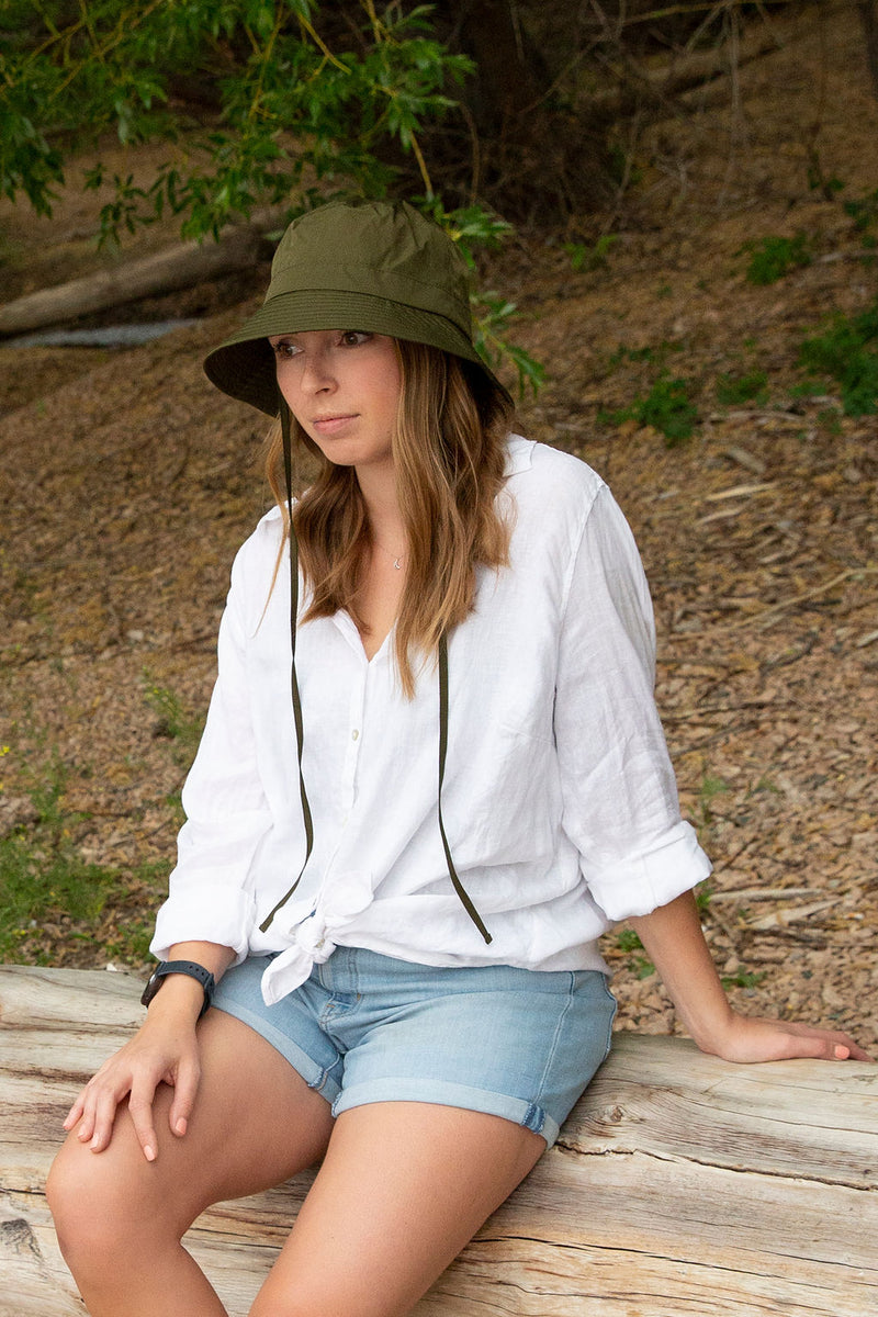 bucket hat for women with string