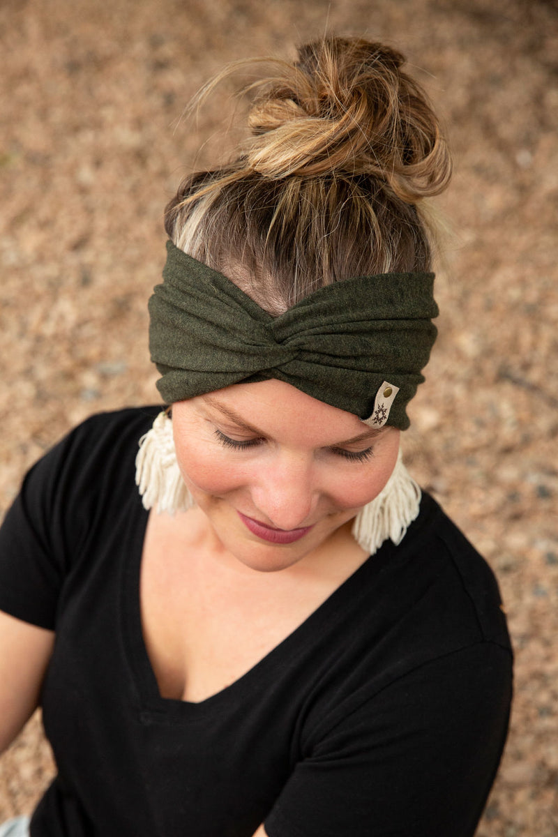 fabric headband handmade in Canada