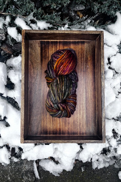 Spectrum Toque ~ Hand Knit