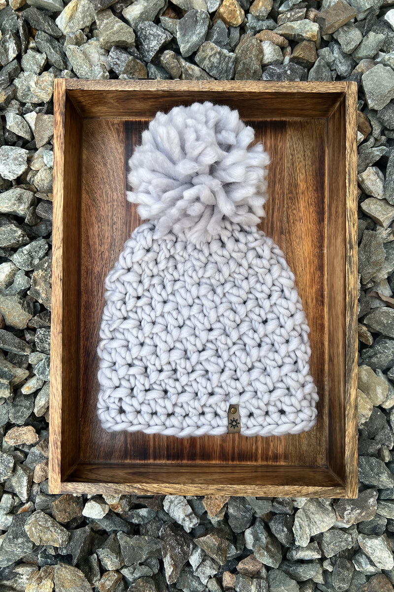Canadian-made chunky merino wool toque