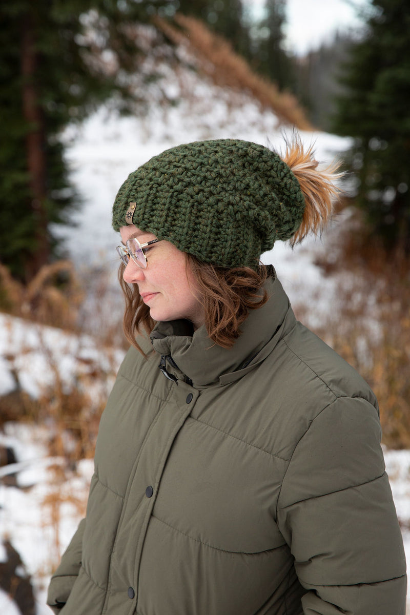 Cascade Slouch Toque ~ Hand Crocheted