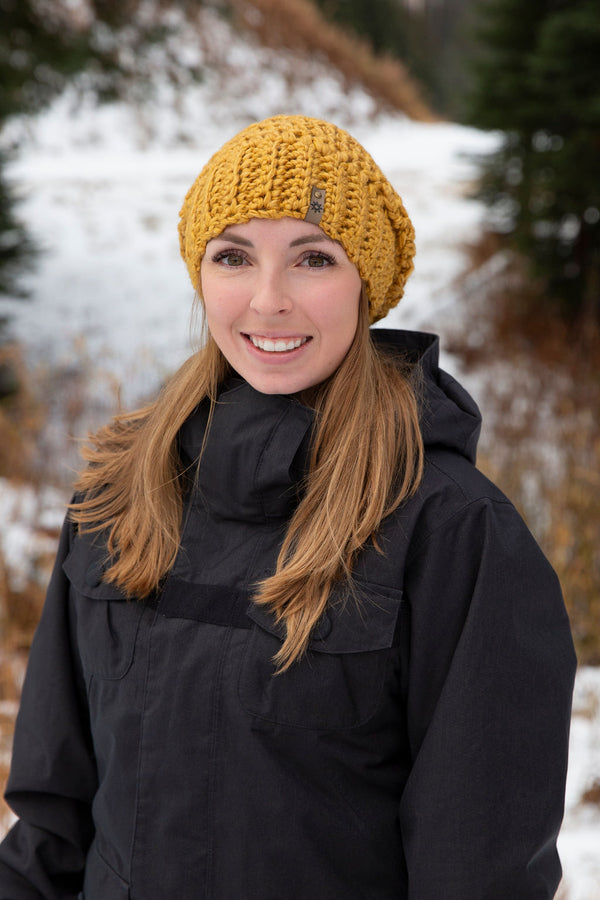 Cascade Slouch Toque ~ Hand Crocheted