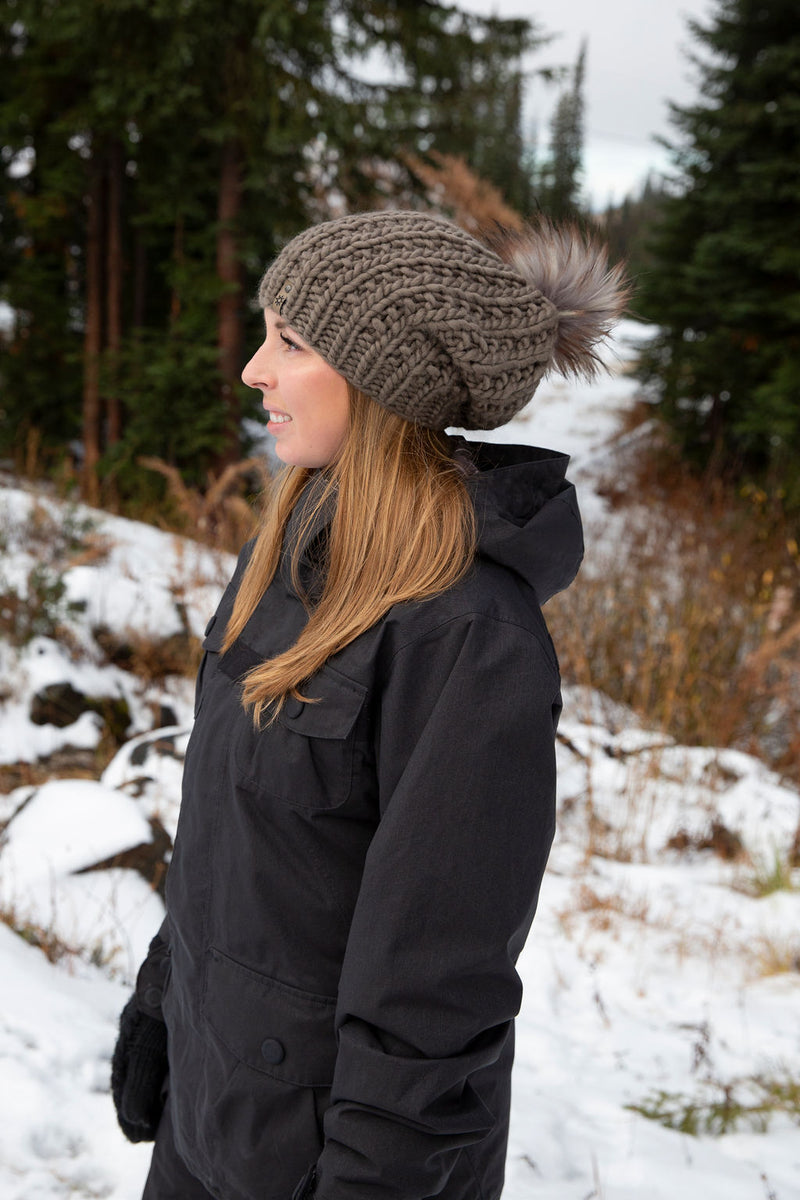 Pom pom Merino Toque made in Canada