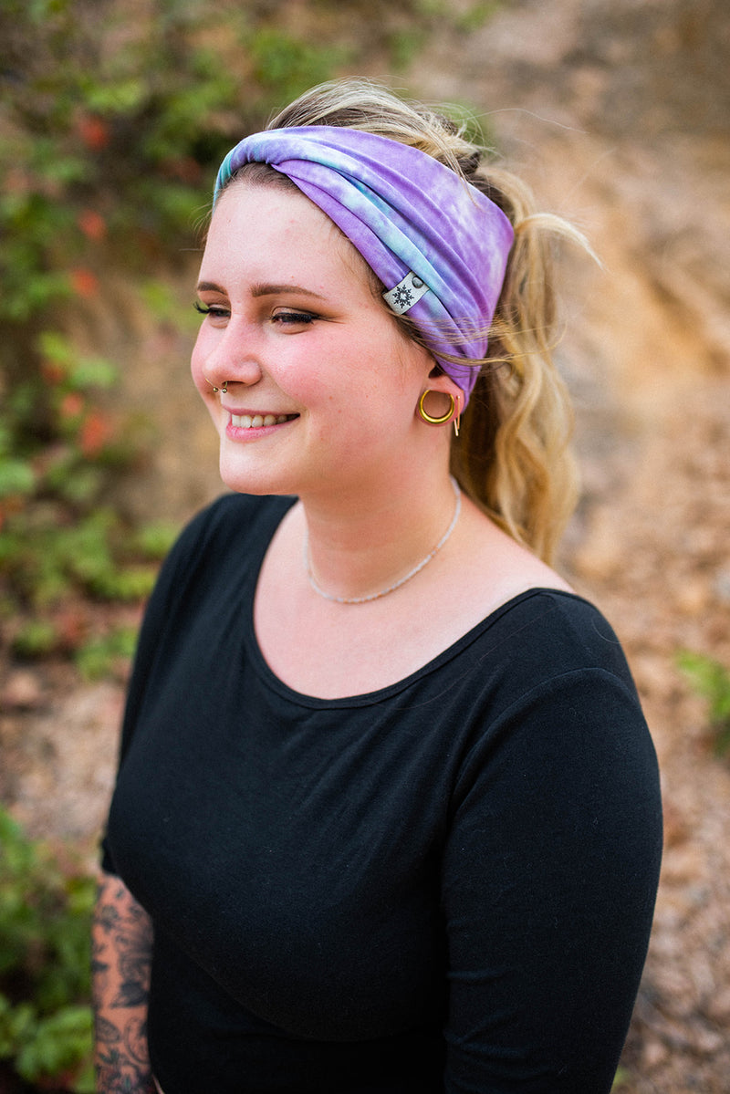 tie dye print bamboo headband Canada 