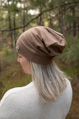 women's slouchy beanie made in Canada