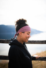 moisture wicking headband for women made in Canada