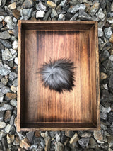 Faux Fur Pom Pom ~ Not removable