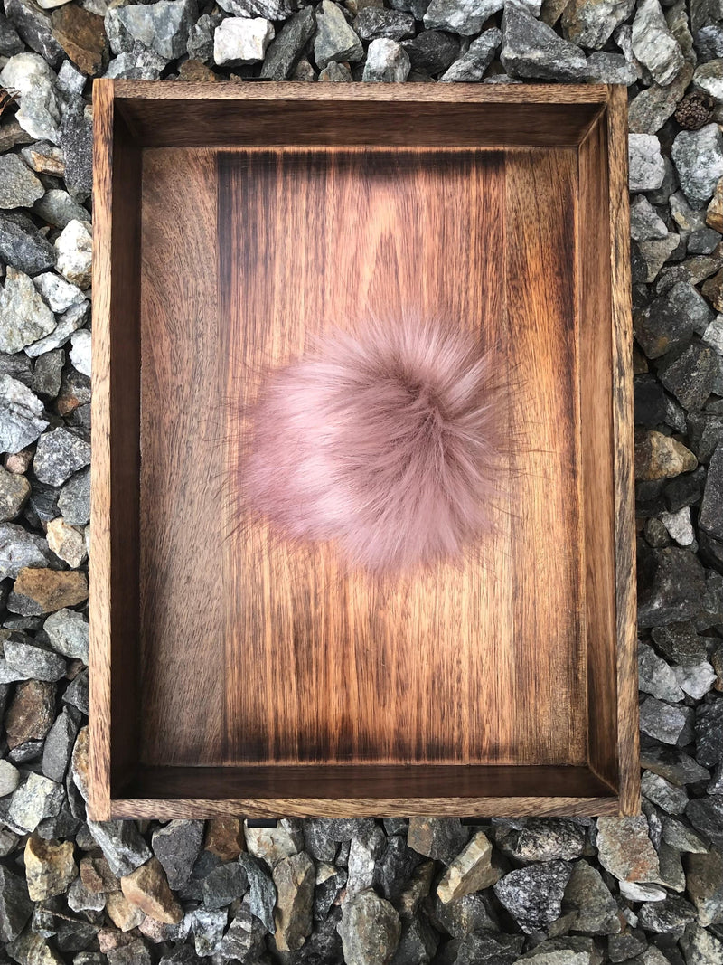 Faux Fur Pom Pom ~ Not removable