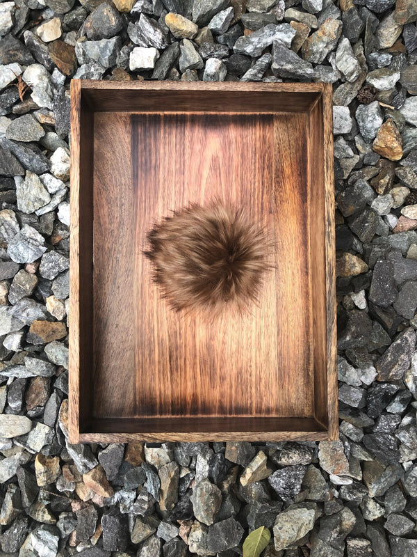 Faux Fur Pom Pom ~ Not removable