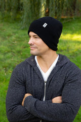 Cashmere and Merino men's hat made in Canada