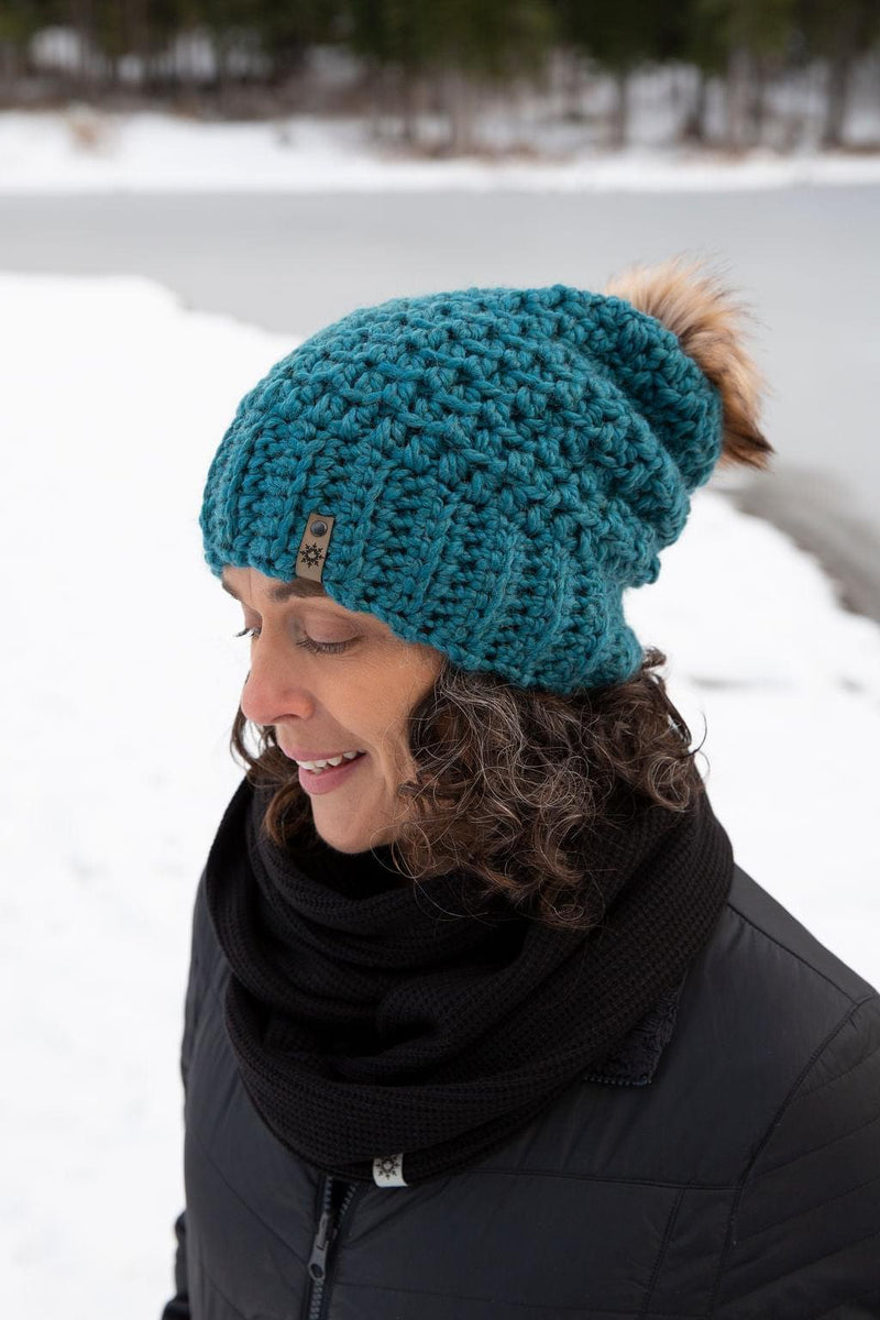 Hand-crocheted Toques made in Canada