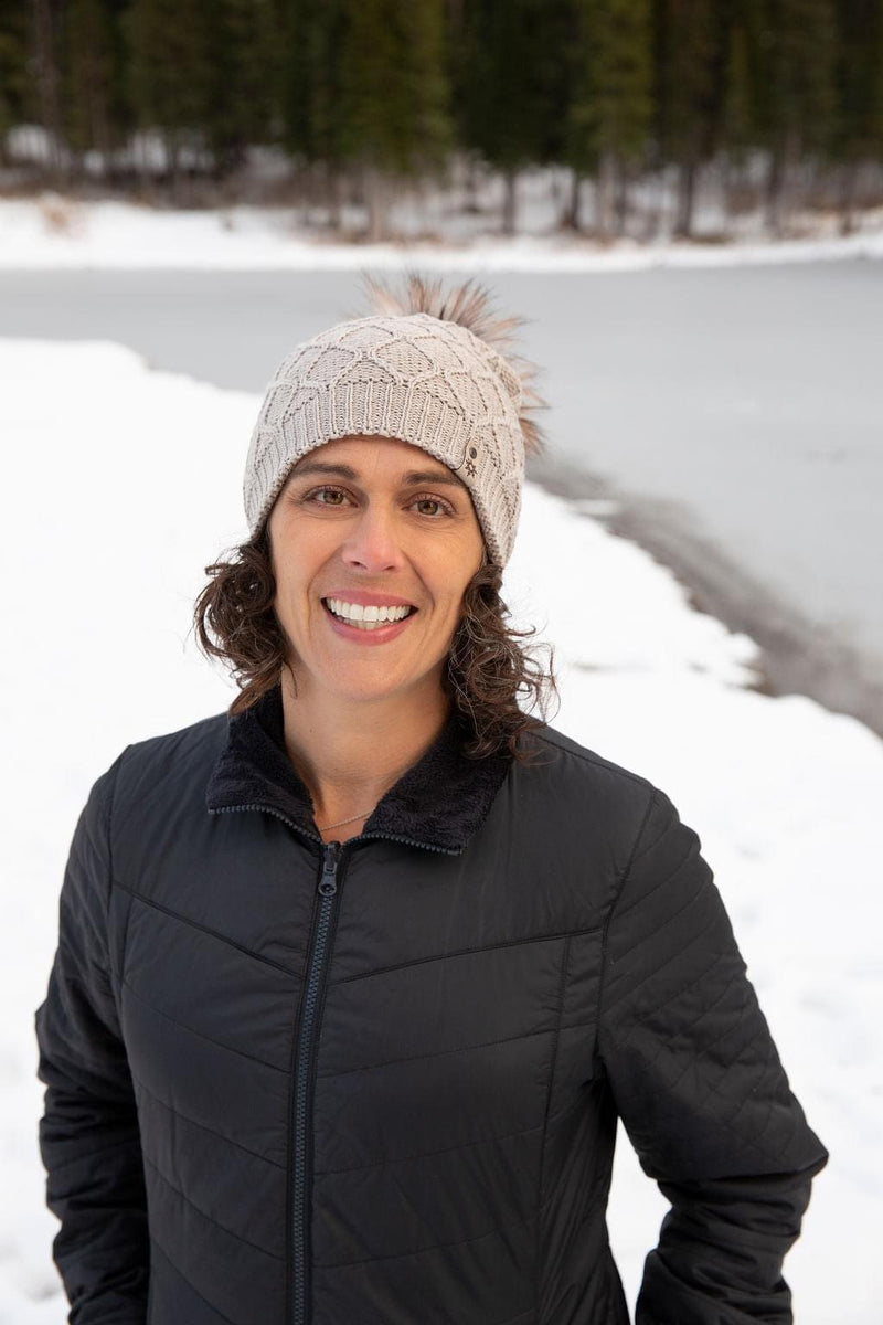  Pom pom toque made in canada women's
