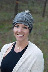 messy bun toque for women made in Canada