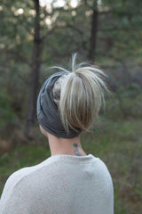 messy bun hat for women made in Canada