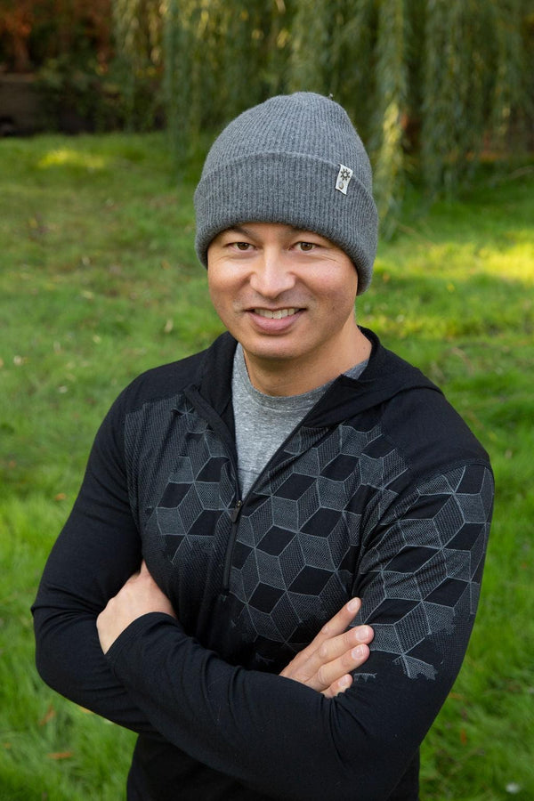 men's cashmere toque made in Canada