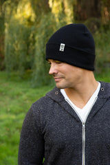 Men's Merino toque handmade in Canada