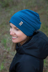 messy bun hat for women made in Canada