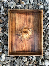 Faux Fur Pom Pom ~ Tie on ~ Handmade