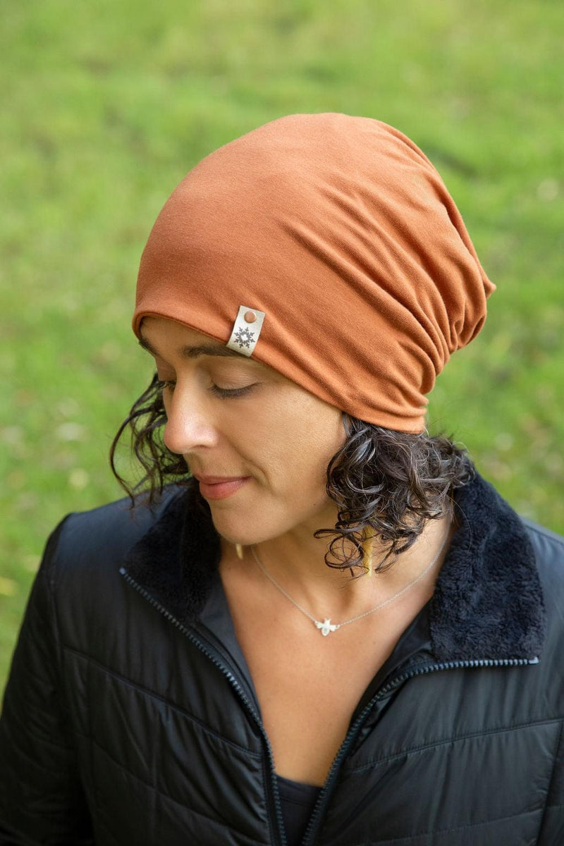 lightweight slouchy toque for women made in Canada