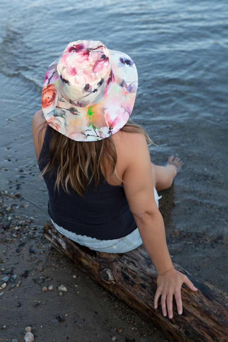 floral bucket hat made in Canada