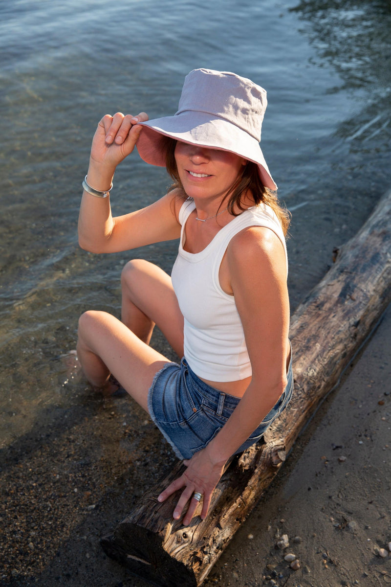 sun hat for women handmade in Canada